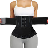 Neoprene Sauna Waist Trainer Corset Sweat Belt for Women Compression Cincher Band Workout Fitness Back Support