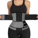 Neoprene Sauna Waist Trainer Corset Sweat Belt for Women Compression Cincher Band Workout Fitness Back Support