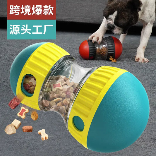 Pet Supplies Explosions Amazon Rolling Leakage Ball Slow Food Training Slow Food Dog Toys Leakage Pet Toys
