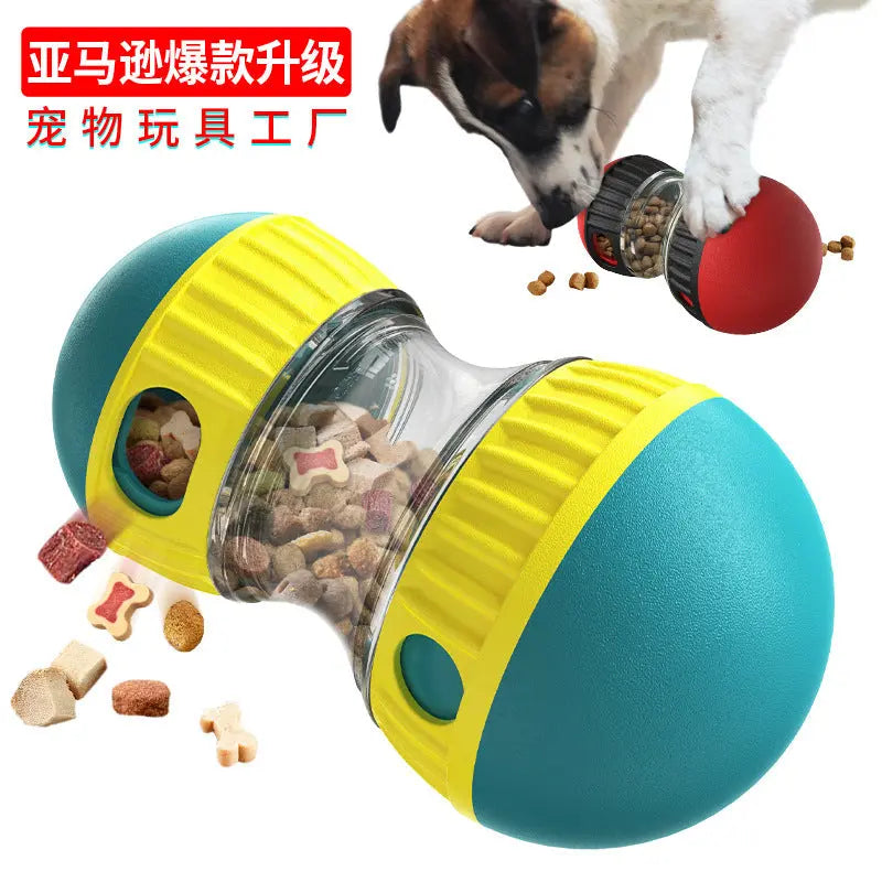 Pet Supplies Explosions Amazon Rolling Leakage Ball Slow Food Training Slow Food Dog Toys Leakage Pet Toys